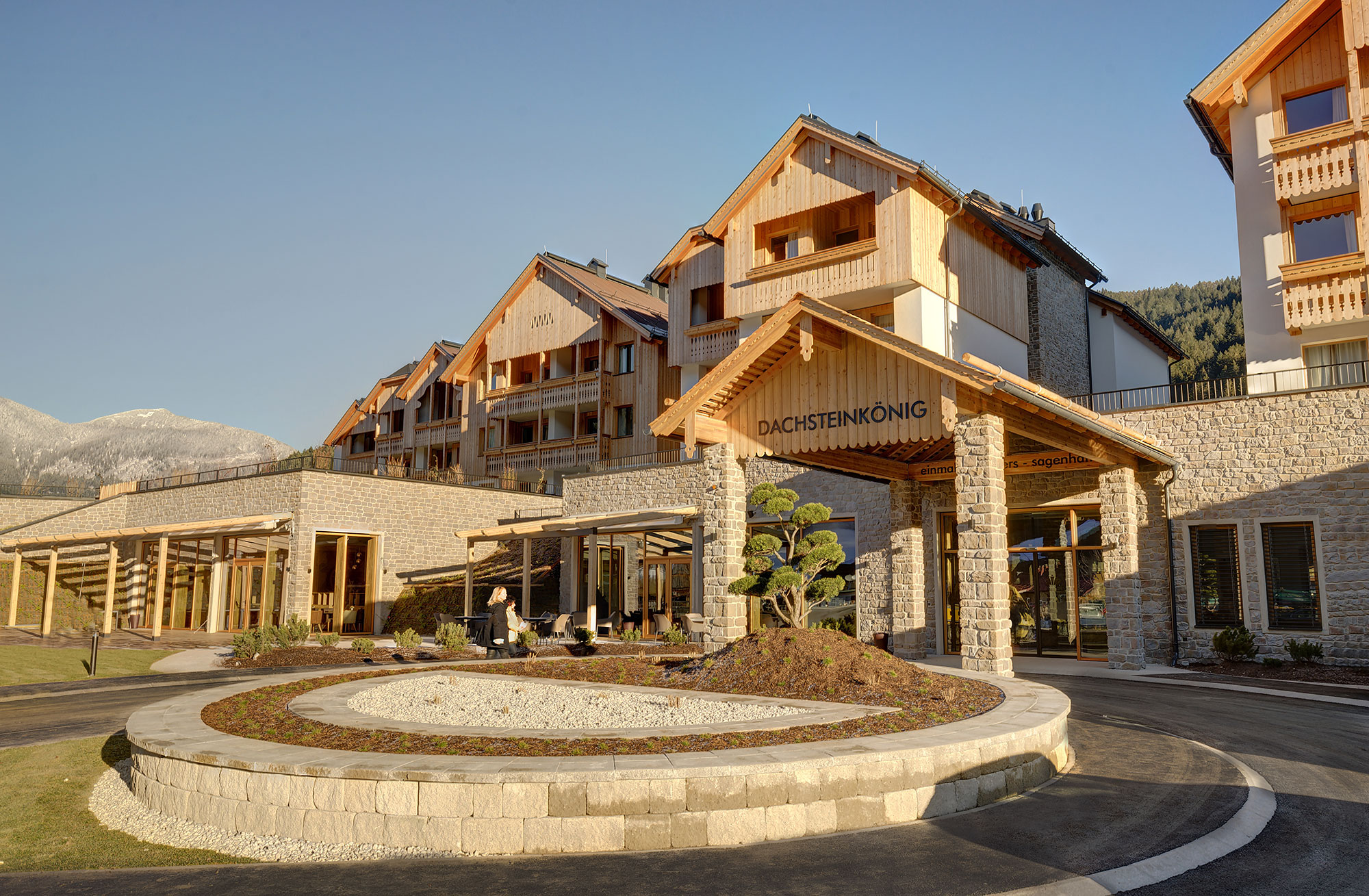 Dachsteinkönig Familux Resort in Gosau, Upper Austria, Austria, baby friendly hotel with kids club from 6 months